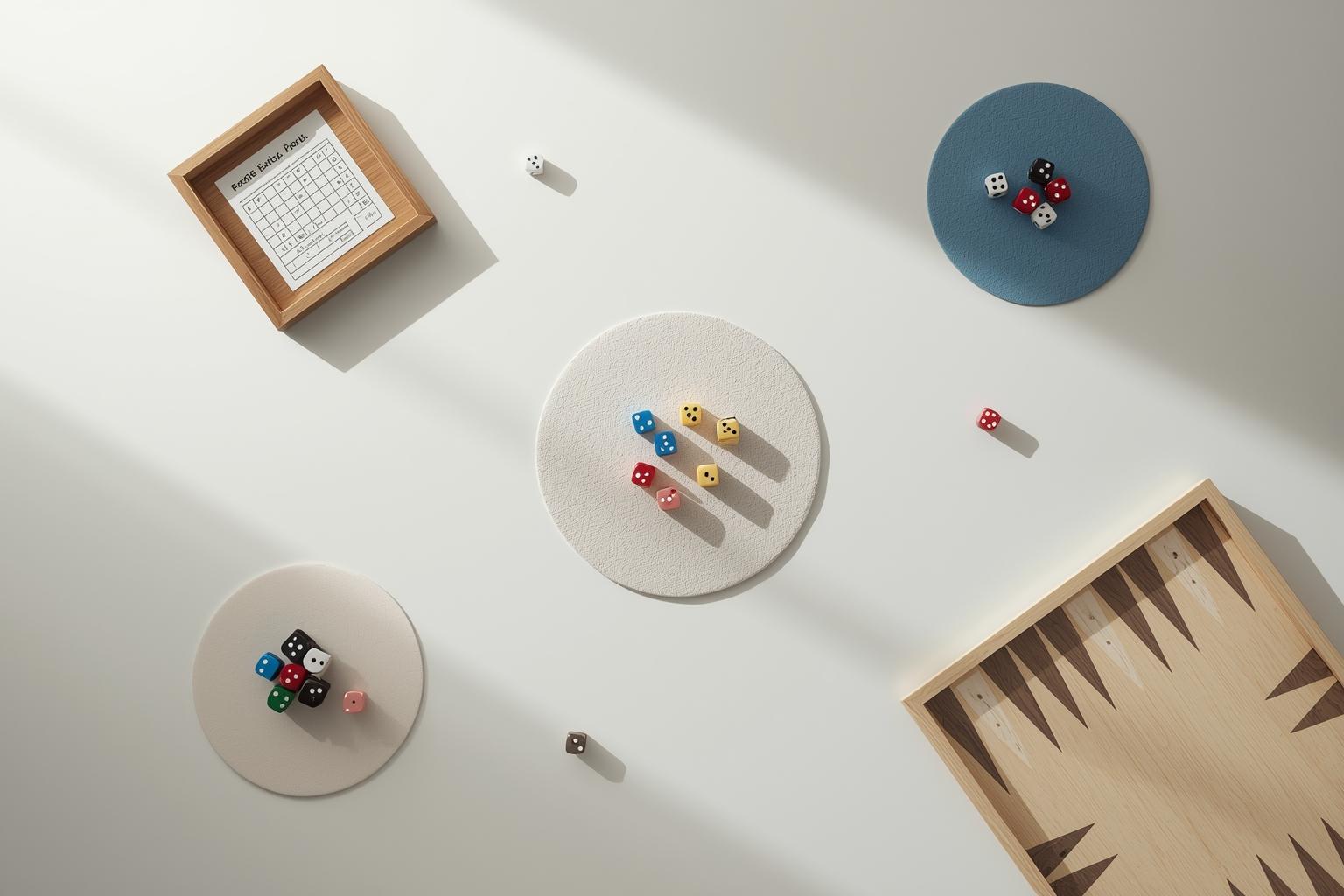 Yahtzee, Farkle, Ship Captain Crew, Bunco und Backgammon online